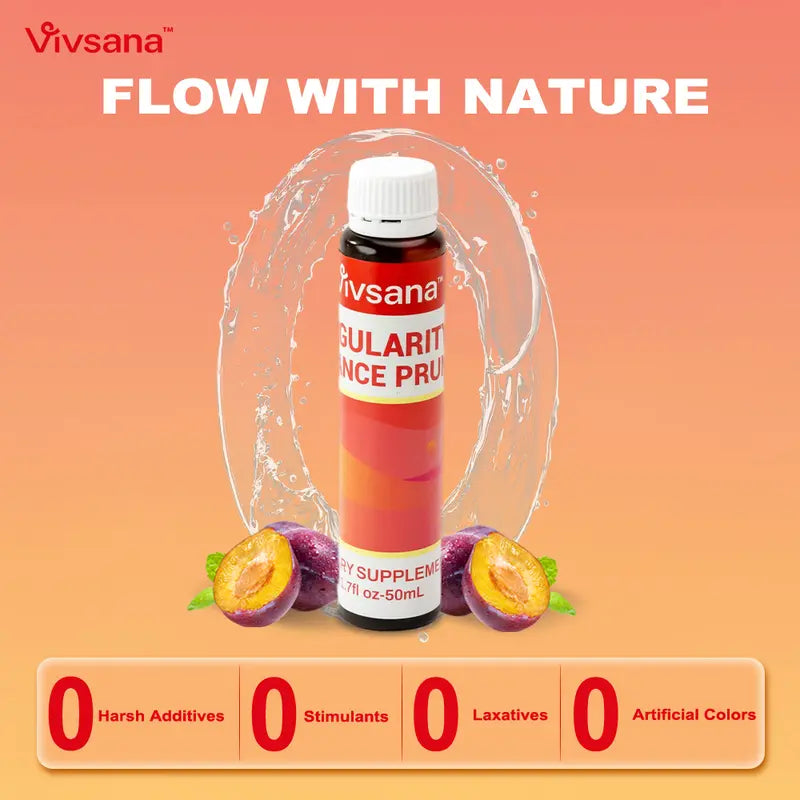 Regularity Balance Prune - 4-in-1 Gut Reset with Plant Ferment & Prebiotics for Gentle Cleansing & Digestion Support